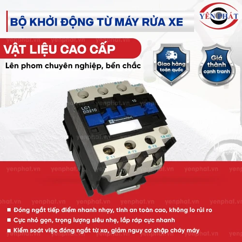 Bộ khởi động từ máy rửa xe 2