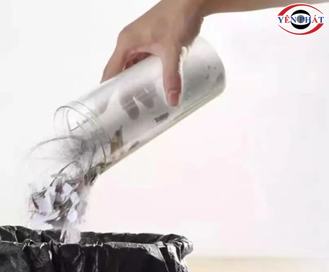 Hộp rác máy hút bụi 21V nhỏ