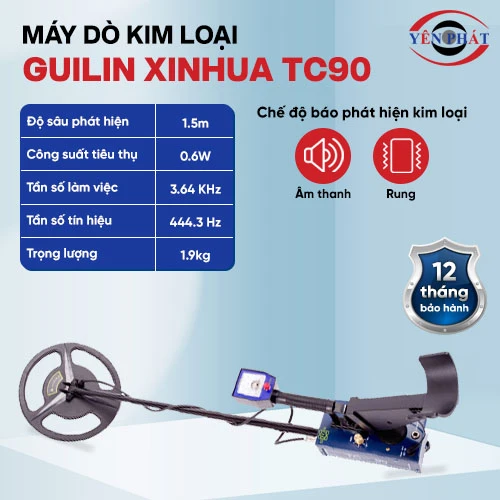 Máy dò kim loại TC90 2