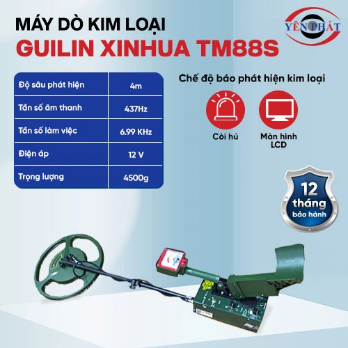 Máy dò kim loại dưới lòng đất TM88S 2