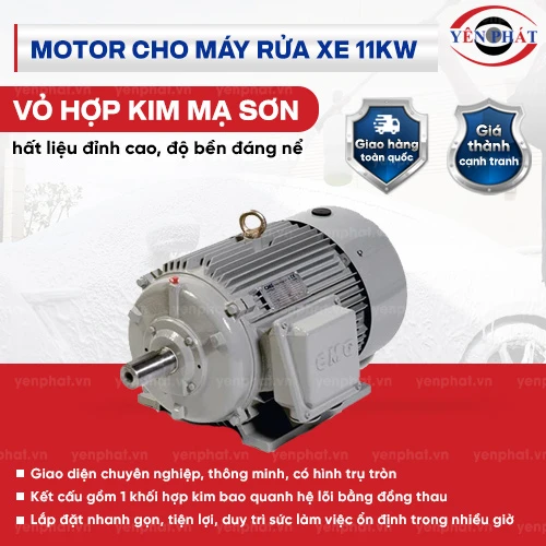 Motor cho máy rửa xe 11kW 2