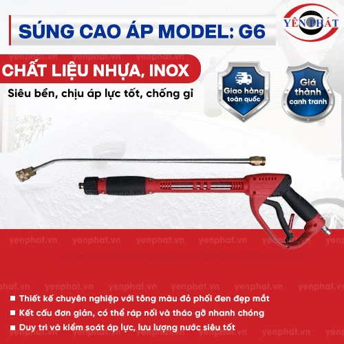 Súng cao áp model: G6 2