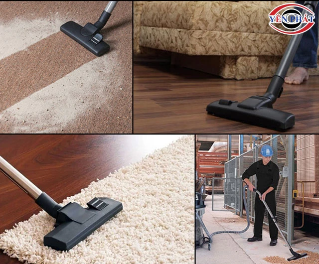 Ứng dụng máy hút bụi DQC - TECH 15H