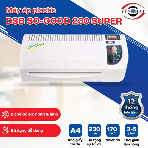 Máy ép plastic DSB SO-GOOD 230 SUPER 2