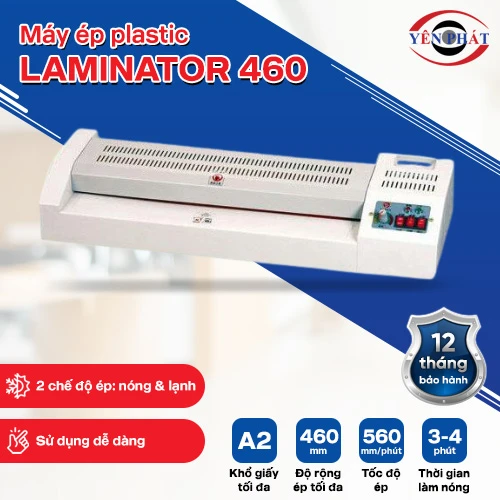Máy ép Plastic Laminator 460 2