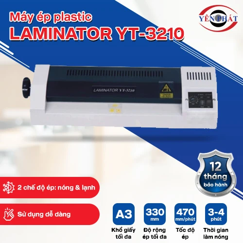 Máy ép Plastic Laminator YT-3210 2