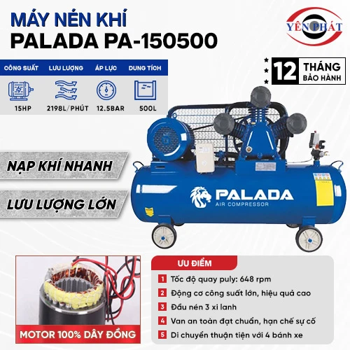 Máy nén khí Palada PA-150500 2