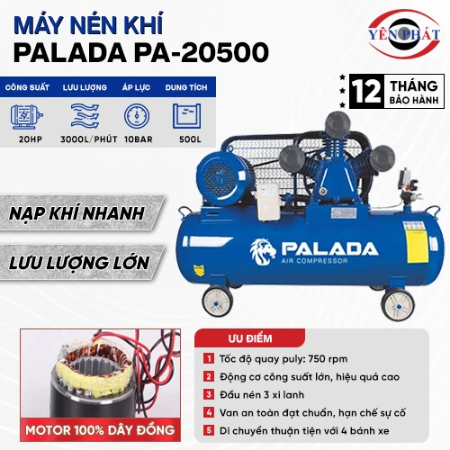 Máy nén không khí Palada PA-20500 2