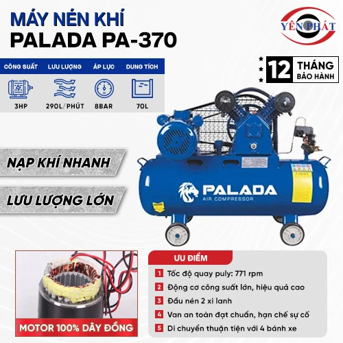 Máy nén khí mini Palada PA-370 2