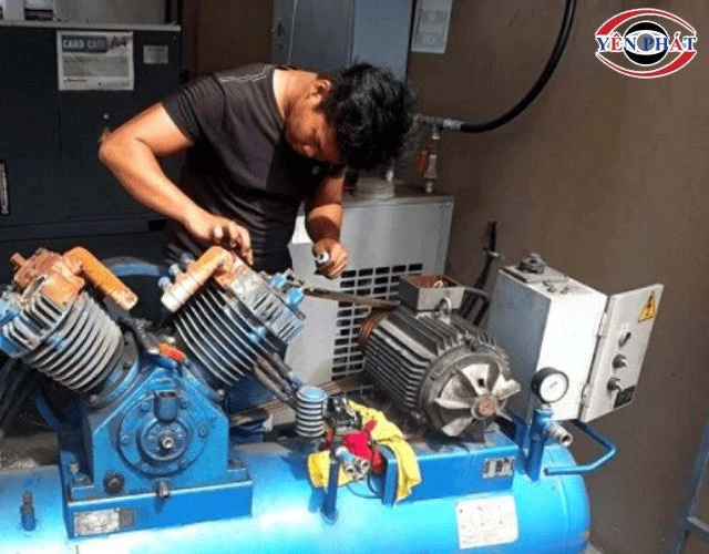 tác hại khi Xả nước máy nén khí không đúng cách