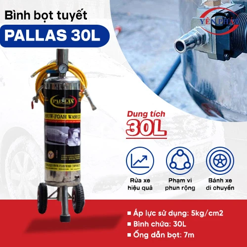 Bình bọt tuyết pallas 30l 2