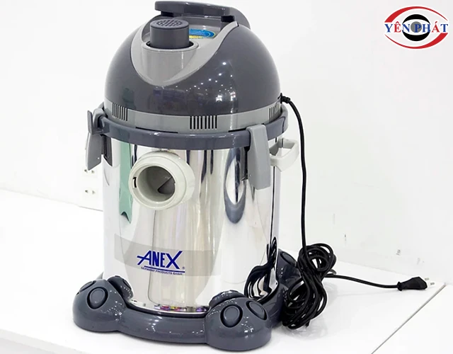 Máy hút bụi Anex: Lực hút mạnh, Dọn sạch trong 1 lần kéo