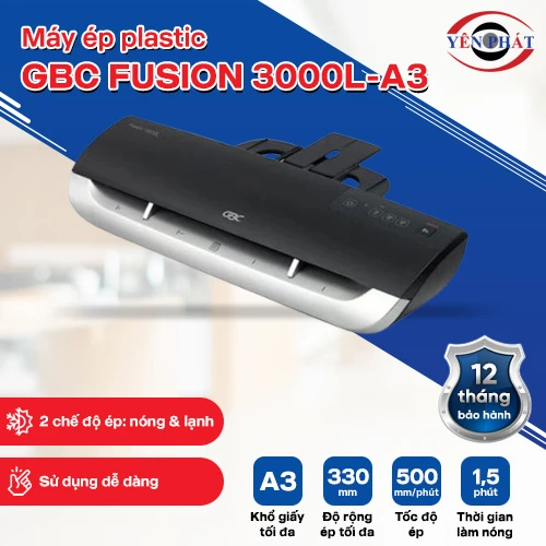 Máy ép Plastic GBC Fusion 3000L-A3 2