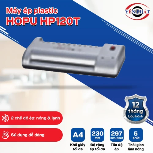Máy ép plastic Hopu HP120T 2
