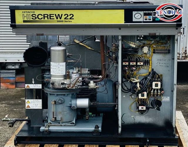 Máy nén khí Hitachi Nhật bãi độ bền cao