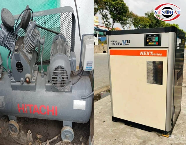 Bảng giá máy nén khí Hitachi Nhật bãi: Siêu rẻ, Update 2025