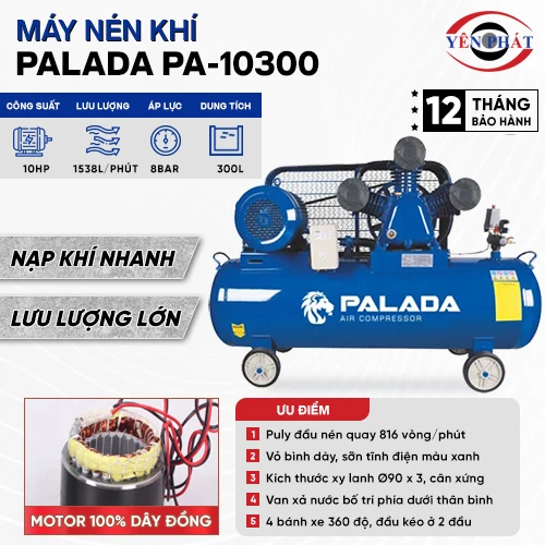Máy nén khí Palada PA-10300 2