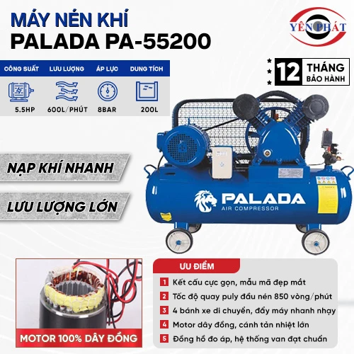 Máy nén khí Palada PA-55200 2