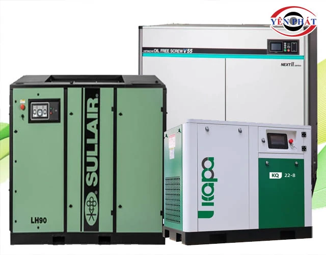 Bảng giá máy nén khí Hitachi Nhật bãi trục vít