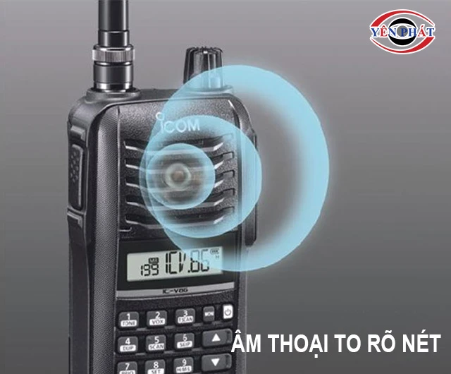 âm thanh của bộ đàm tầm xa 30km to rõ