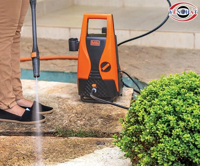 Áp máy rửa xe Blackdecker