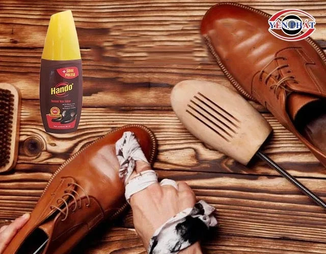 bảo quản sử dụng xi đánh giày Hando