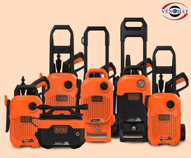 Chọn máy rửa xe Blackdecker