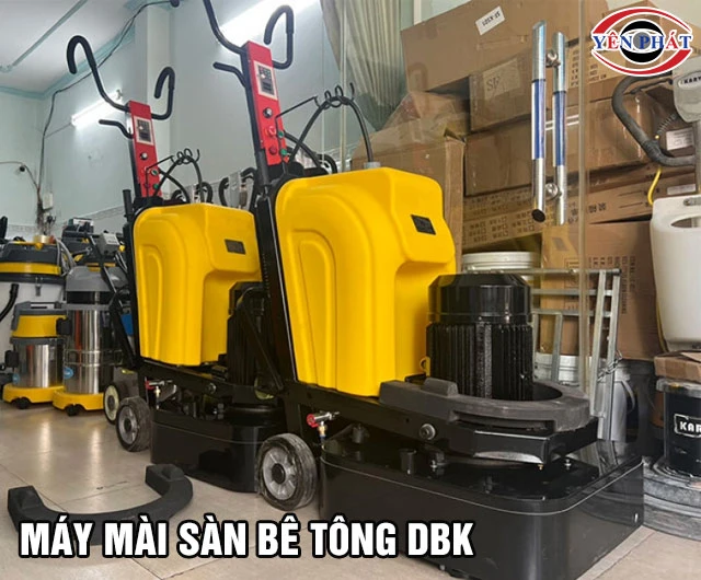 Máy mài sàn bê tông DBK: Phân loại, Thế mạnh, Top model Hot