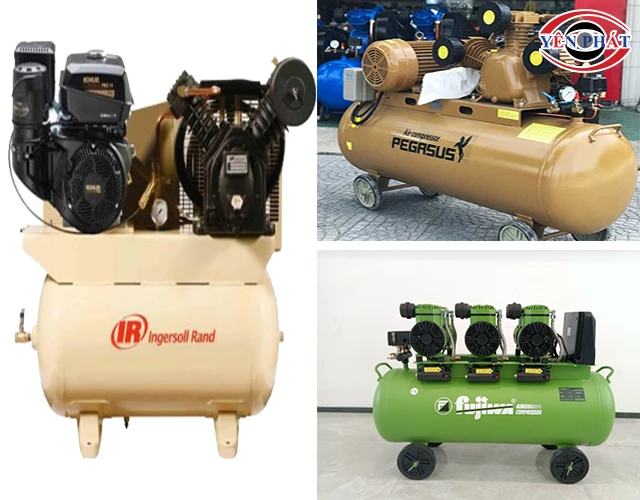 máy nén khí 4kW nhiều loại