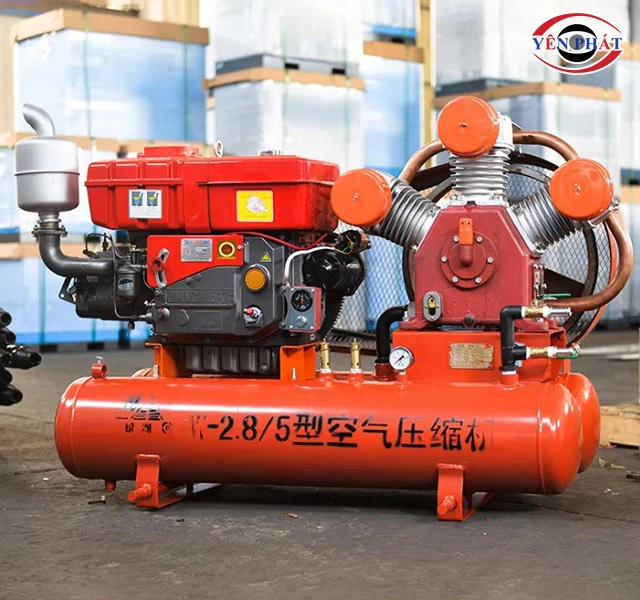  Máy nén khí khoan đá piston
