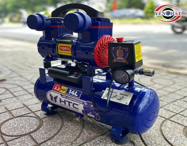 Máy nén khí HTC không dầu