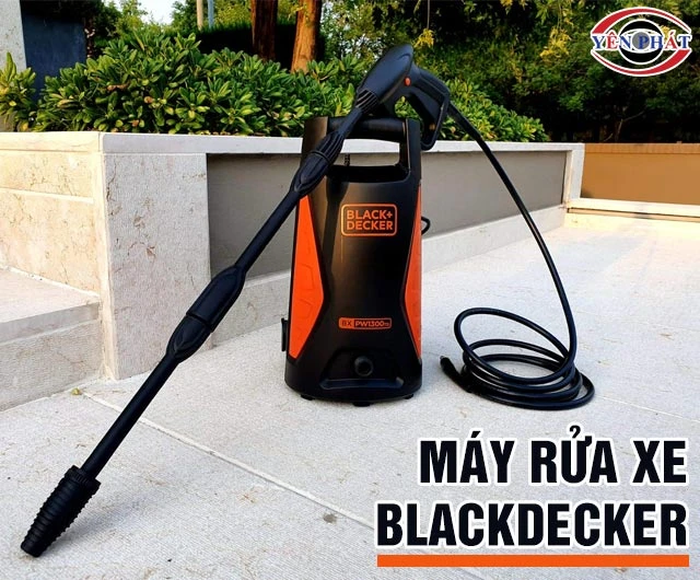 Máy rửa xe Blackdecker: Hiện đại - Xịt khỏe - Giá hời