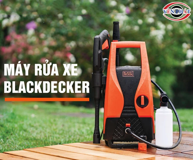 máy rửa xe Blackdecker