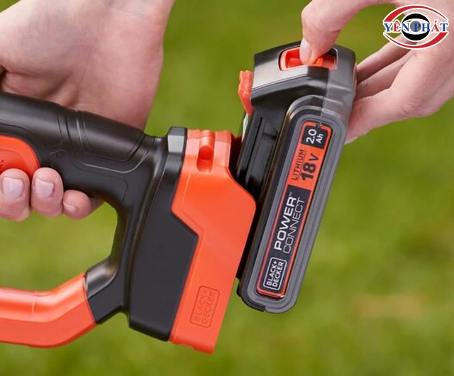 Pin máy rửa xe Black Decker 