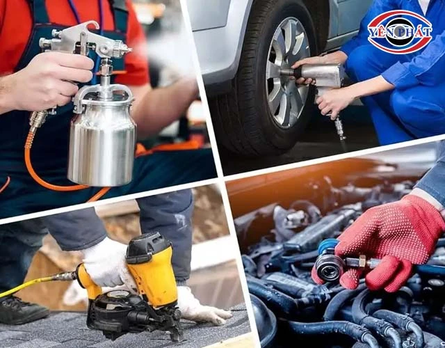 ứng dụng máy nén khí HTC