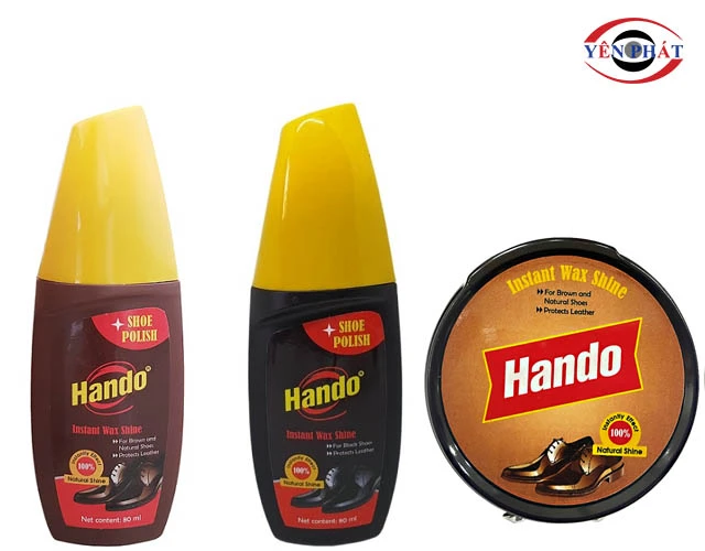 Xi đánh giày Hando dễ sử dụng