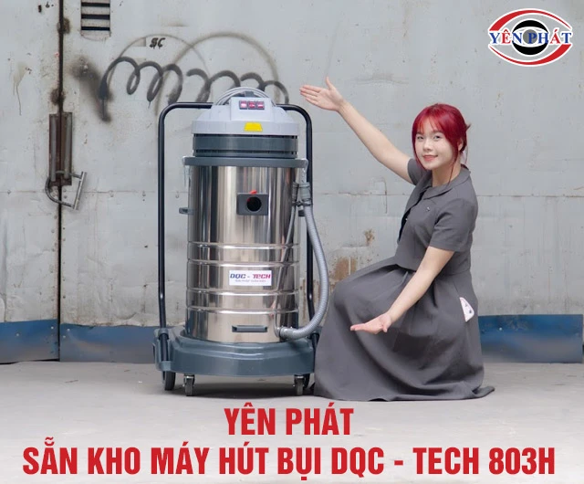 Bán máy hút bụi công nghiệp DQC - TECH 803H