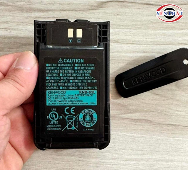 Pin bộ đàm Li-ion