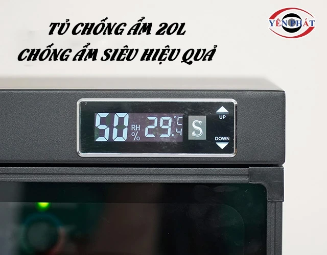 Tủ hút ẩm 20L siêu hiệu quả