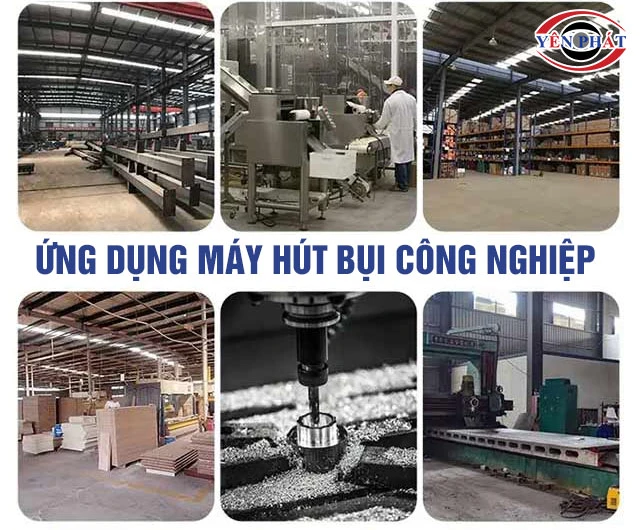 Ứng dụng máy hút bụi công nghiệp DQC - TECH 803H
