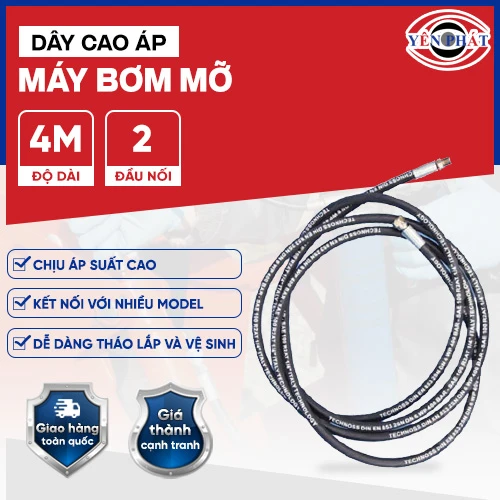 Dây cao áp máy bơm mỡ 2