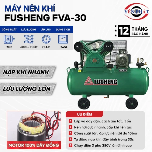 Máy nén khí Fusheng FVA-30 2