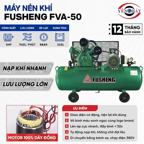 Máy nén khí Fusheng FVA-50 2
