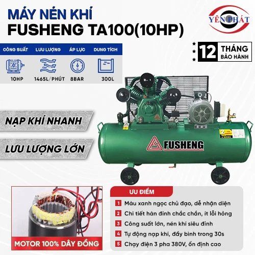Máy nén khí Fusheng TA100(10HP) 2