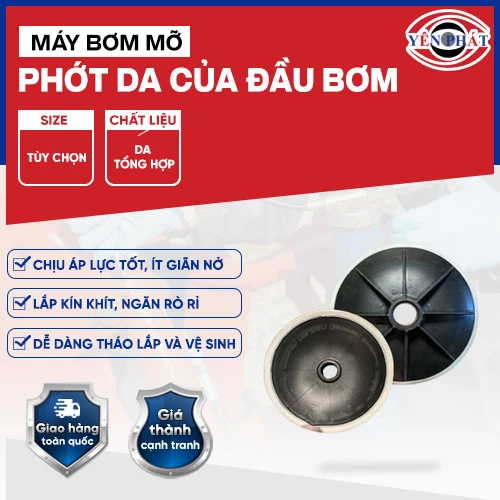Phớt da của đầu bơm 2