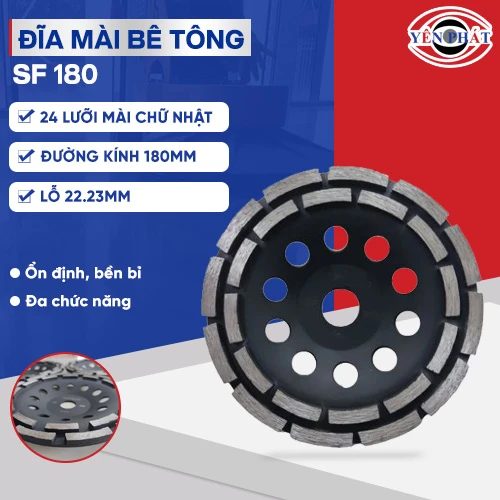 Đĩa mài bê tông SF 180 2
