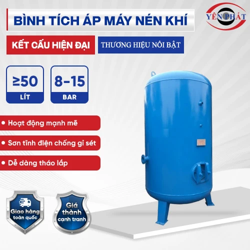 Bình tích áp máy nén khí 2