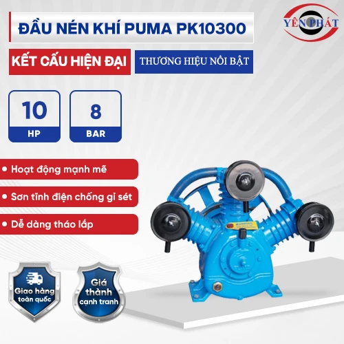 Đầu nén khí Puma Đài Loan PK10300 (10HP) 2