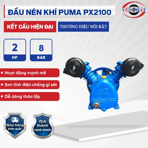 Đầu nén khí Puma PX2100 (2HP) 2