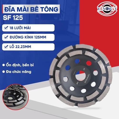 Đĩa mài bóng bê tông SF 125 2